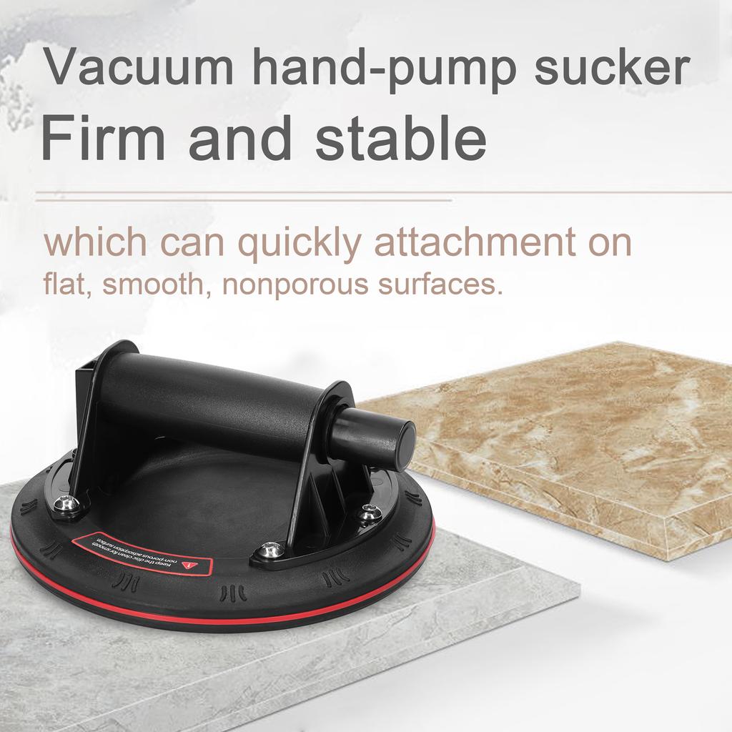 Manual Vacuum Suction Cup 100kg High Bearing Capacity Hand-pump Sucker Heavy Duty Vacuum Ceramic