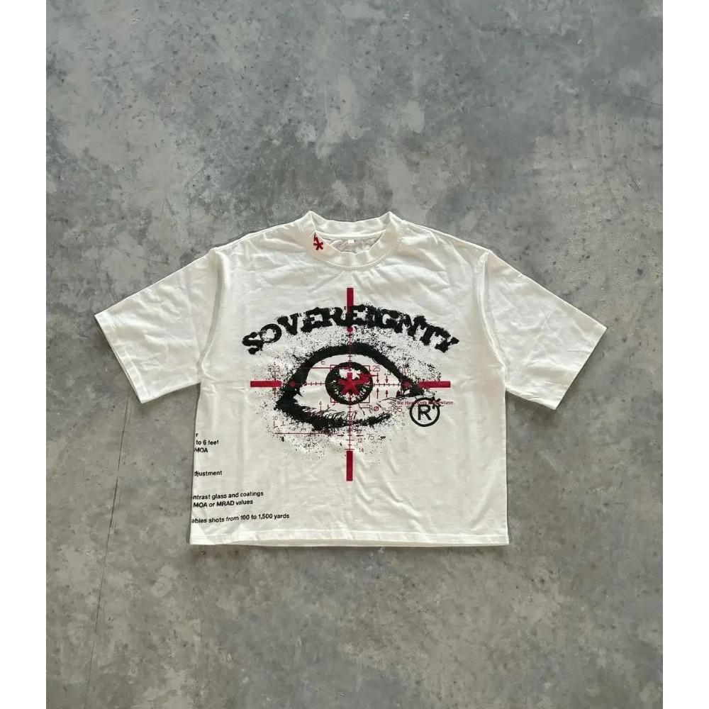 Футболки с американскими буквами и графикой Y2k, футболки больших размеров для пар, профессиональный выбор, готическая уличная одежда в стиле Харадзюку, винтажная одежда