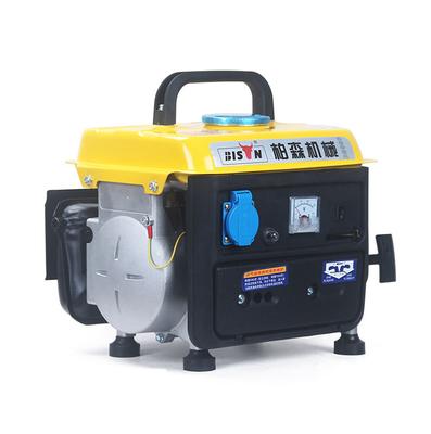 Малый генератор 220 В, мини-бензиновый генератор, мини-портативный бытовой бесшумный ручной генератор