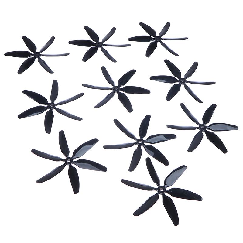 10Pcs 504060 Six-Blade Propeller Cw Ccw 5 Inch Propellers Blade For Fpv Quadcopter Racing Rc Drones Propellers Blade