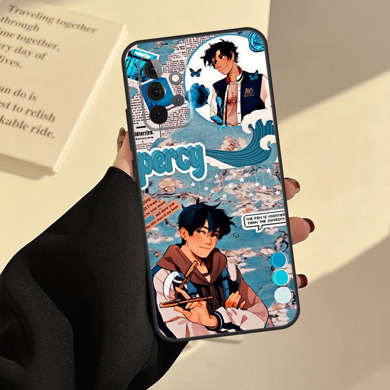 Cartoon Movie P-Percy Jackson Cover For Samsung Galaxy A54 A34 A14 A52 A12 A32 A22 A50 A70 A71 A51 A13 A33 A73 A53 Case