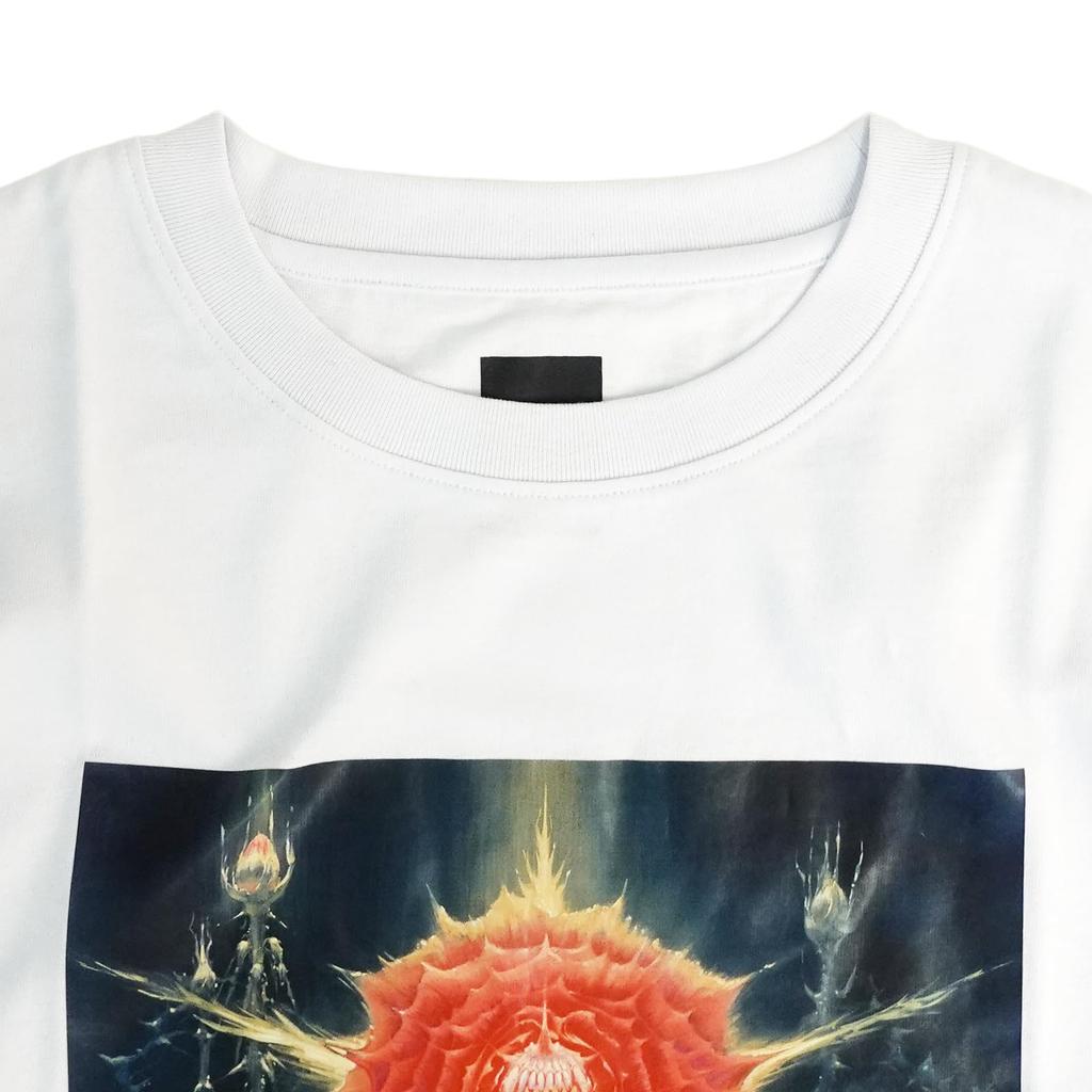 Fineplus Годзилла Биолланте Принт Персонажа Короткий Рукав против. Футболка