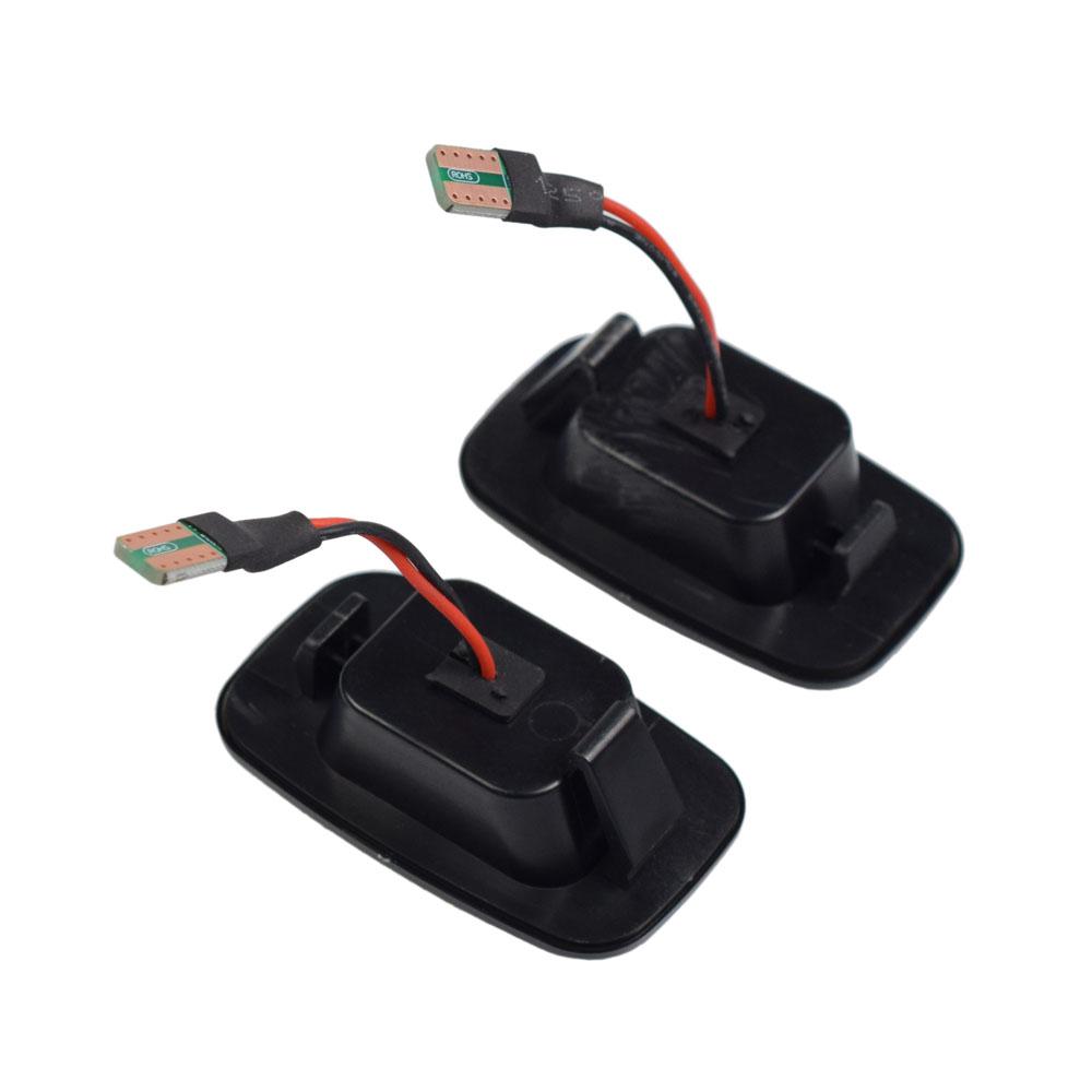 2 шт. Для Toyota Landcruiser Land Cruiser 70 80 100 Серии Бегущие Светодиодные Боковые Указатели Поворота Индикаторные Лампы Мигалки