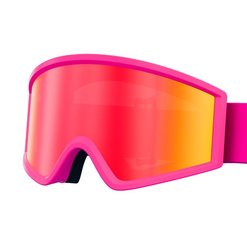 Cylindrical Double-Layer Anti-Fog Ski Goggles With Prescription Lens Insert UV Protection Windproof Snow Sports Eyewear