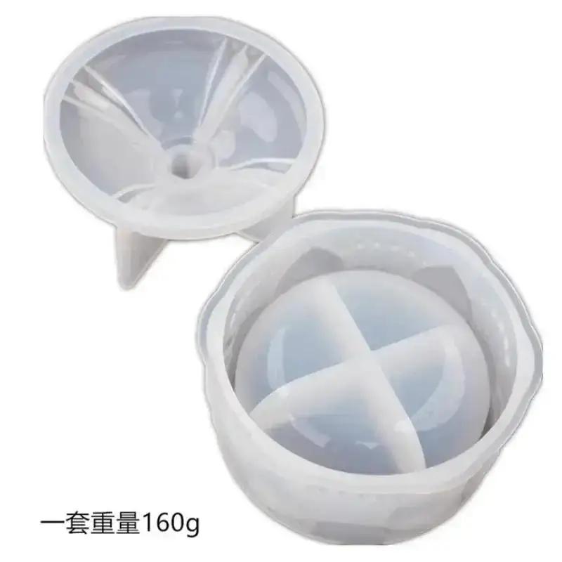 Новая полезная форма для хранения из эпоксидной смолы с кристаллами, сделанная своими руками, милая чашка любви, шкатулка для драгоценностей, силиконовая форма-зеркало, силиконовая форма, форма для искусства, форма для выпечки