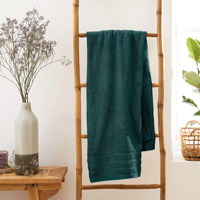 "Spa" Bath Towel 90 X 150 Cm / 400 Gr/m² - "Spa" Emerald