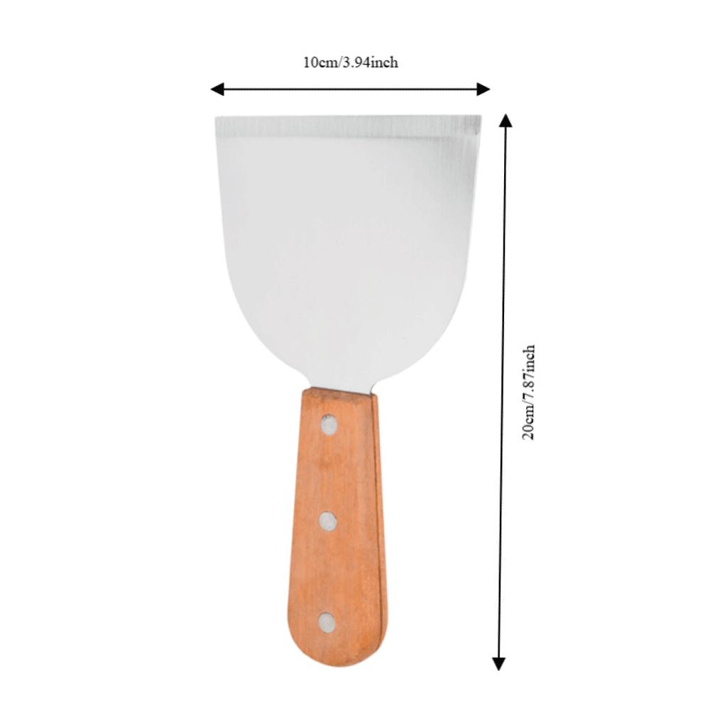 Stainless Steel Spatula Wide Flat Head Pizza Spatula Heavy Duty Griddle Turner  Griddle Cooking