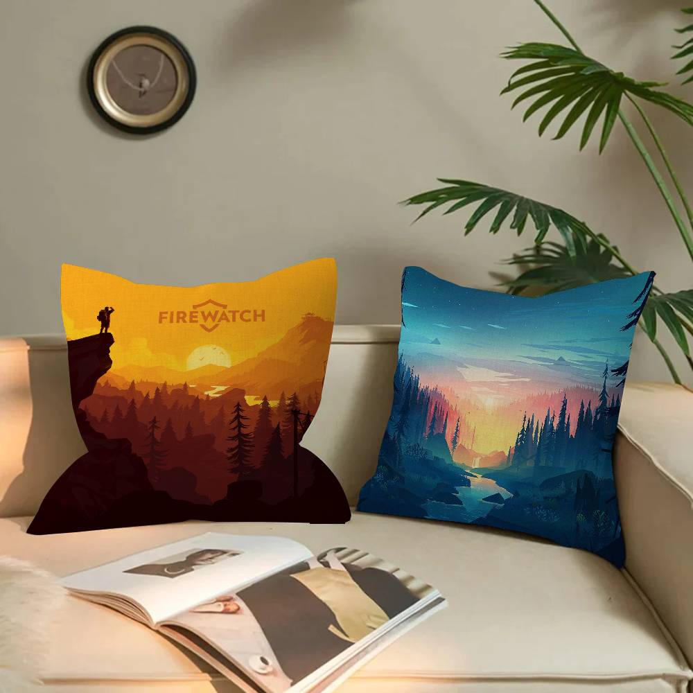 Deep Forest Firewatch Pillowcases Home Bedding Decorative Pillow Cover Wedding Super Soft Pillow Case