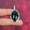 Подвеска Obsidian Eye из цельного серебра 925 пробы, подвеска из драгоценного камня ручной работы, подарки для жены, абсолютно новый кулон