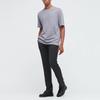Uniqlo Мужская однотонная футболка с круглым вырезом, коллаборация Jil Sander, топ 436133-03