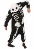 Флисовый кигуруми скелет SAZAC