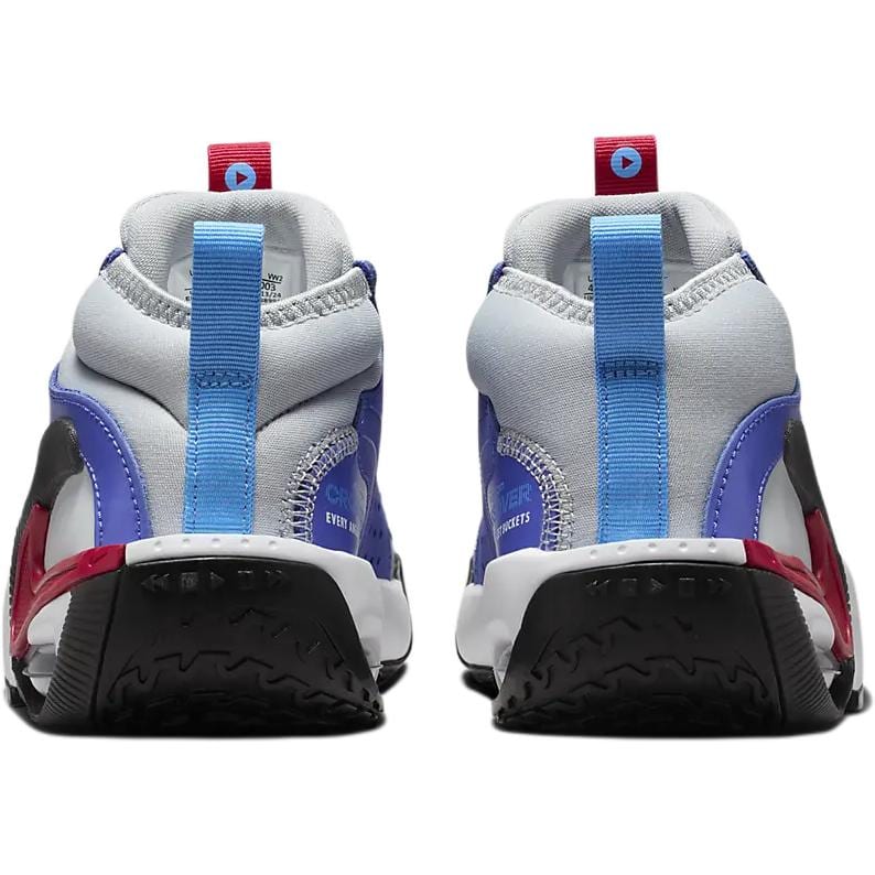 Nike Air Zoom Crossover 2 Mid top Children's Basketball Shoes Gray Blue Kids' FB2689-003