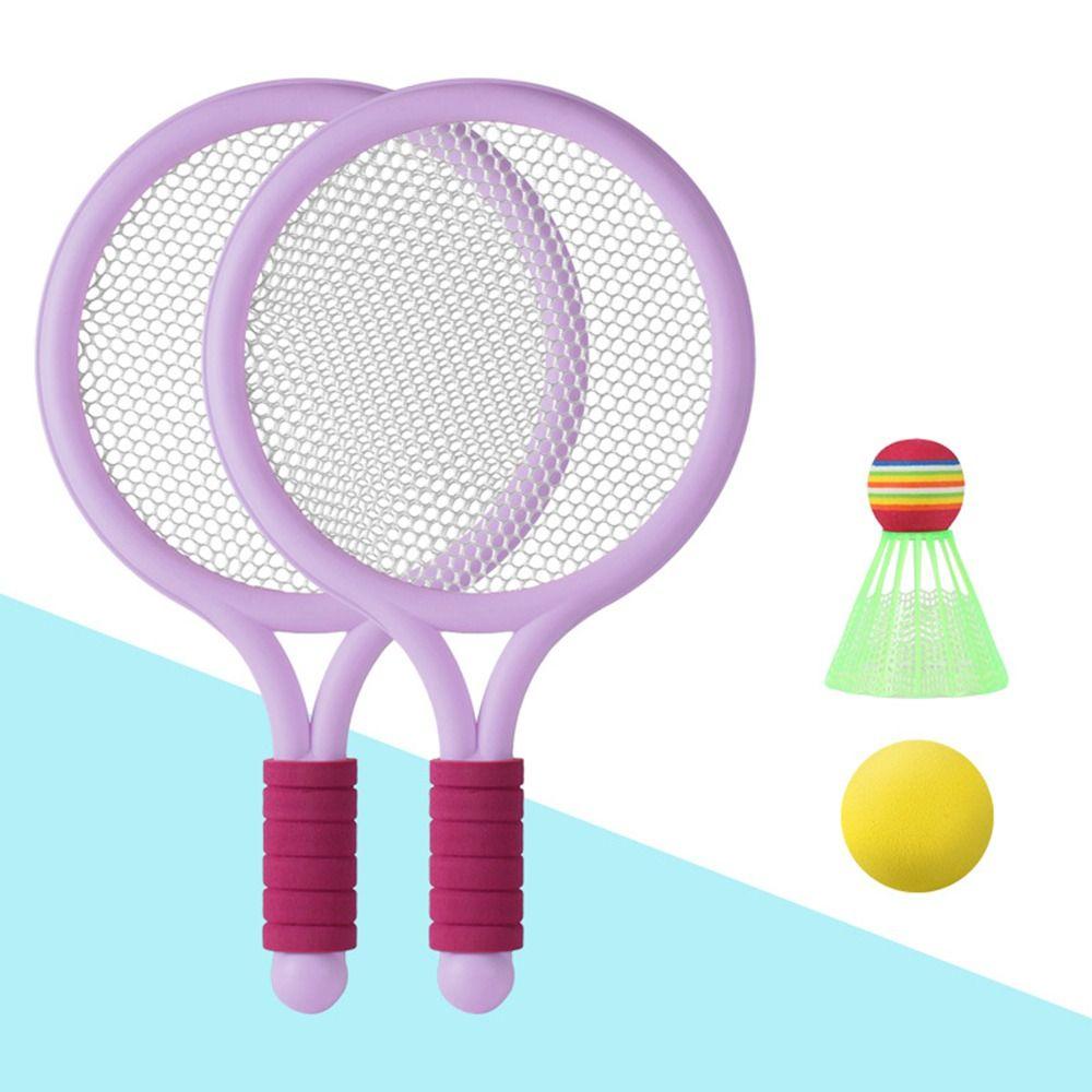 2 In1 Kids Badminton Rackets with 1 Badminton Shuttlecock Tennis Toys  Children