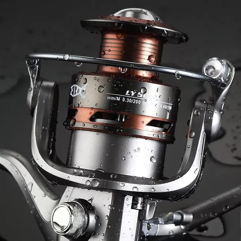 Спиннинговая легкая рыболовная катушка LY3000 со сменной передачей, длинная, подходит для пресной и соленой воды, подходит для всех рыболовных снастей, катушка,