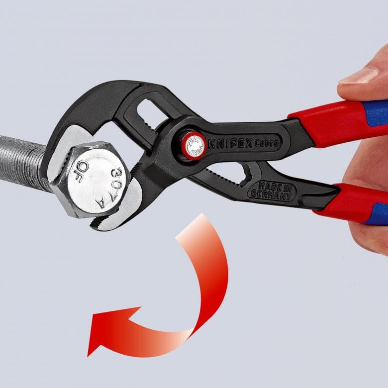 Cobra Quickset Adjustable Pipe Pliers 250Mm, - Kn 87 21 250