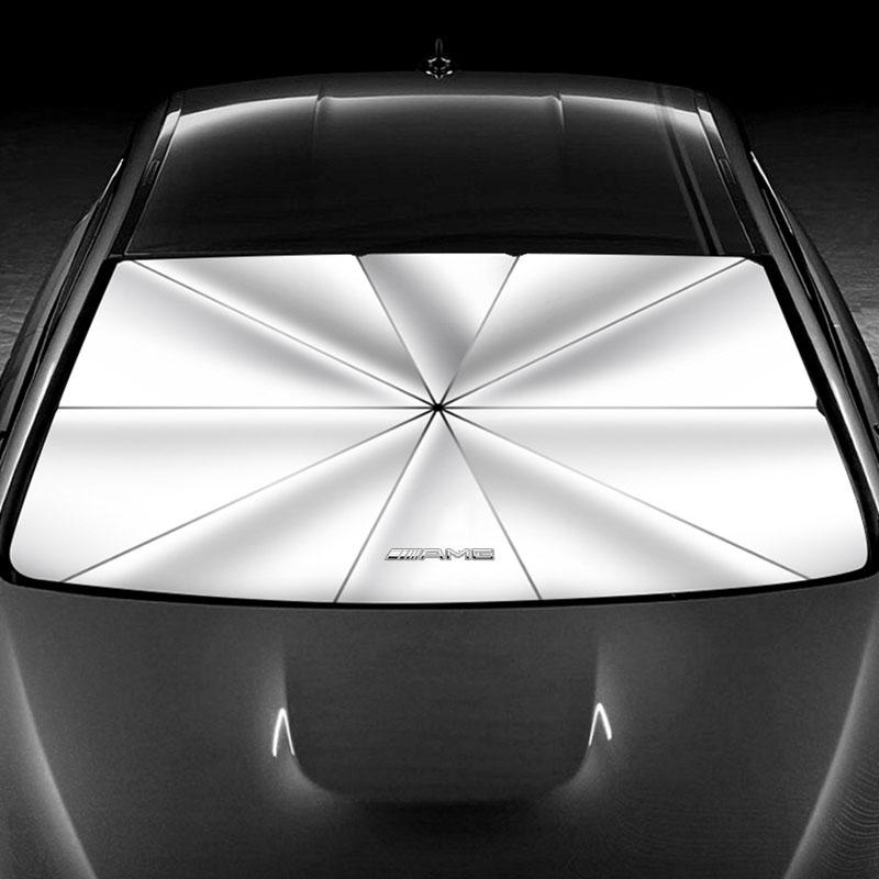 Автомобильный солнцезащитный зонт-протектор для лобового стекла, складной, для Mercedes-Benz AMG C500 C200 C300 A B C E GLA CLA GLK GL ML GLE W204 W205 W203 W211