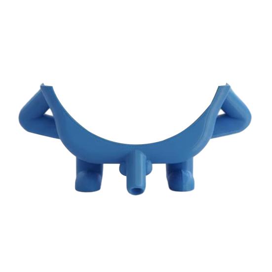 Подставка для губки, напечатанная на 3D-принтере. Милая подвесная подставка для губки с дренажным отверстием. Забавная подставка для губки на край кухонной раковины.