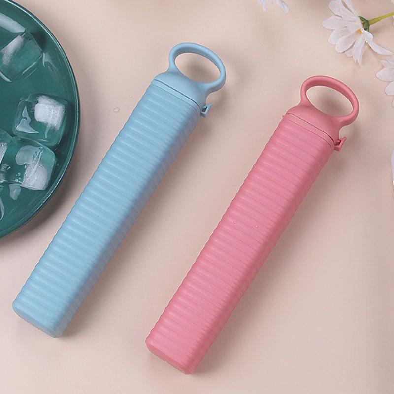 Бытовые формы для льда Прочные Пресс Форма для кубиков льда Быстрозамороженная Силиконовая форма Холодильник Многоразовая Кухня Бар Форма для кубиков льда