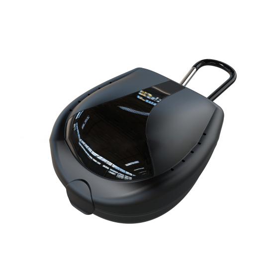 Коробка-держатель для спортивных кап для взрослых Бокс Тхэквондо Капа для рта Чехол для хранения Портативный Пылезащитный Пластиковый Футбольная капа Фитнес-капы