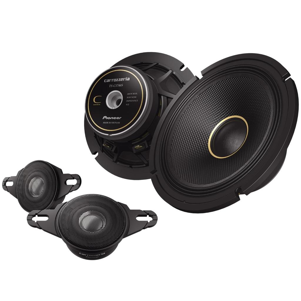 Pioneer Speaker 17cm Custom Fit Speaker Separate 2 Way High Resolution Compatible Carrozzeria TS-C1746S
