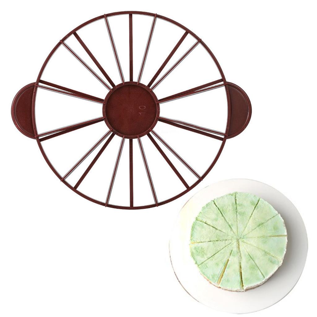 Маркер для разрезания порций торта пищевой круглый 10/12-кусочный маркер для разрезания порций торта резак для хлеба