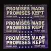 Donald 10pcs Trump Bumper Sticker 2020 Build The Wall Promises Kept Sticker Pack