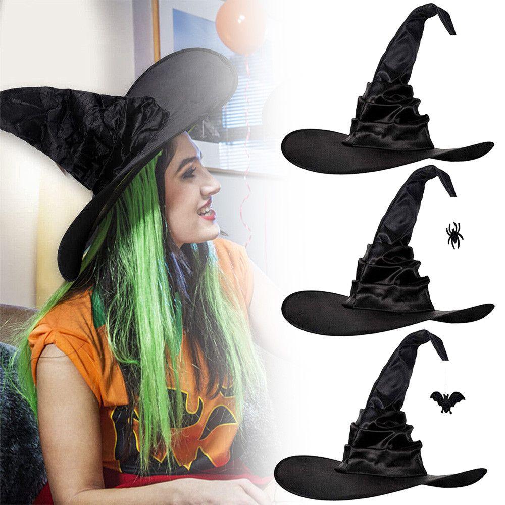 Accessories Pointed Top Fancy Dress Devil Headgear Wizard Cap Halloween Witch Hat Party Costume