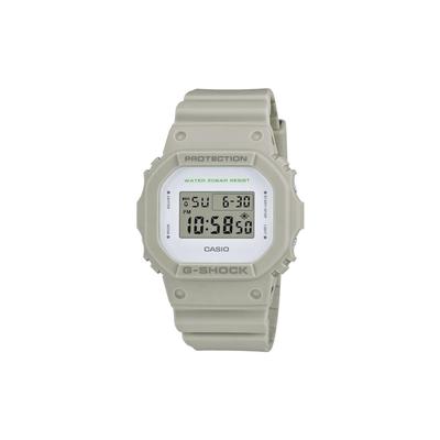 G Shock Квадратные Универсальные 200м Водонепроницаемые Кварцевый Механизм Ремешок из Смолы Японские и Корейские Часы Унисекс Белый Циферблат DW-5600M-8ER