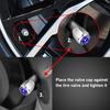 TXVMQ1 2025 Hot 5pcs Car Wheel Tire Valve Protection Cap Theftproof Tyre Stem For Mercedes Benz C180 C300 W124 W176 W177 C200 C260 GLC
