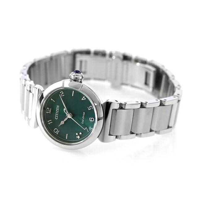 CITIZEN L ROUND collection L Eco-Drive solar-powered Watch, women's, solar-powered, EM1130-83X, analog, green