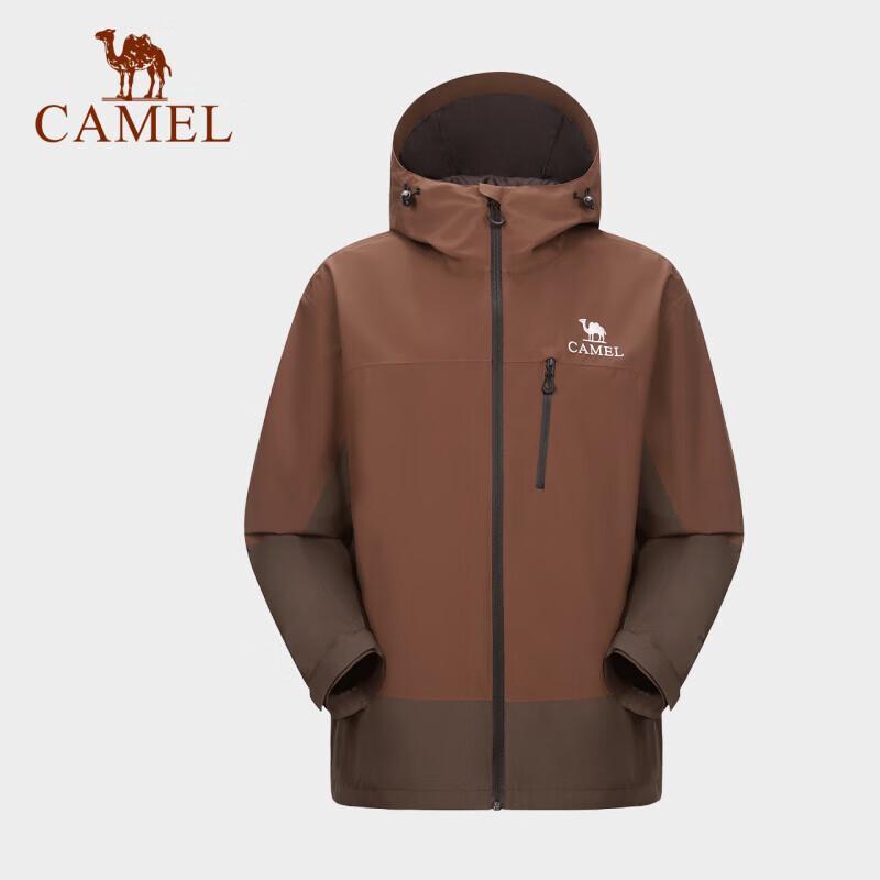 Camel Мужская жесткая походная куртка серии Wild A14CA18672