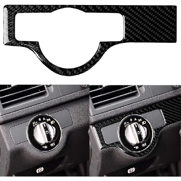 NVCNX Углеволокно Совместимо с Mercedes-Benz C-Class W204 C250 C300 C350 C63 AMG 2008 2009 2010 2011 2012 2013 2014 Седан Аксессуары Дверная панель