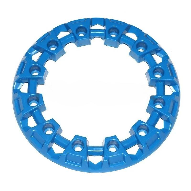 4pcs 6 Inch ATV Wheel Trim Hub Protection Decor Rim Cap Universal for All Terrain Vehicle Wheel 6 Inch ATV Wheels Plastic Cover
