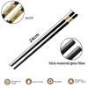 10 Pairs Anti-slip and mildew chopsticks household high-end high temperature restaurant kitchen utensils