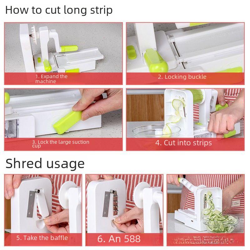 Машинка для приготовления лапши из измельченного картофеля и редиса для тушения в горячем горшочке - Популярно в Интернете