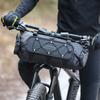 Bicycle Handlebar Bag 12L Waterproof Bike FrontTube Bag Cycle Bag Light Weight Bicycle Storage Bag