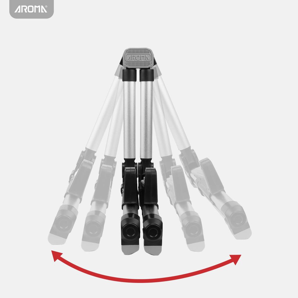 Aroma Folding Guitar Stand with Adjustable Tray and Lightweight and Portable Compatible with Guitars and Floor Stand Backrest, Design, Basses,