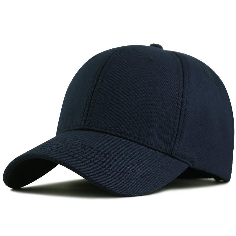 Hat Men's Spring and Summer Large Size Light Board Hard Top Baseball Cap Large Head Circumference Large Cap