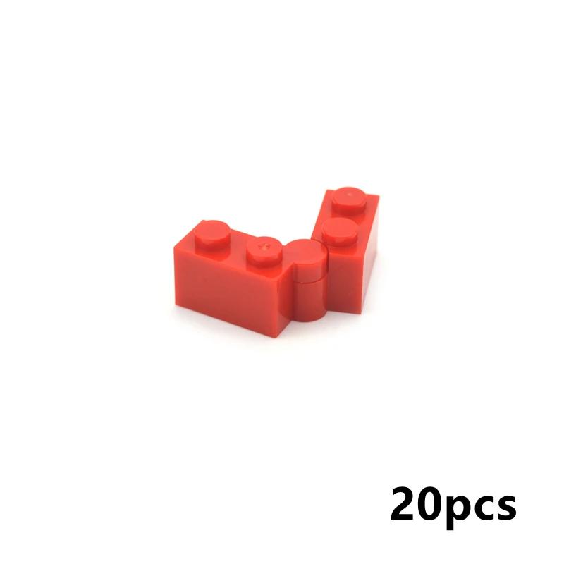 Технические Кронштейны MOC Кирпичики 1x2 1x1 Перевернутый Держатель Дисплея Строительные Блоки Совместимые 36840