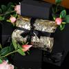 Роскошный одноразовый золотой коврик для стола премиум-класса на рождественскую тематику с фольгой и сеткой для украшения вечеринки