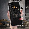 Мистическая Луна Тотем Ведьмы Мягкий Чехол Для Телефона Для Samsung Galaxy A13 A14 A15 A16 A17 A53 A54 A55 A56 A57 A33 A34 A35 A36 A37 A23 A24