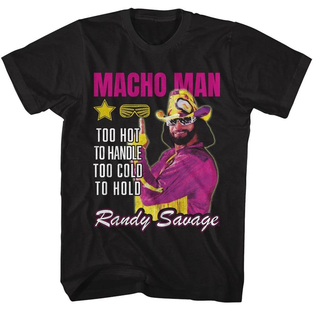 Macho Man Too Hot To Handle Black Icons Children's T-shirt