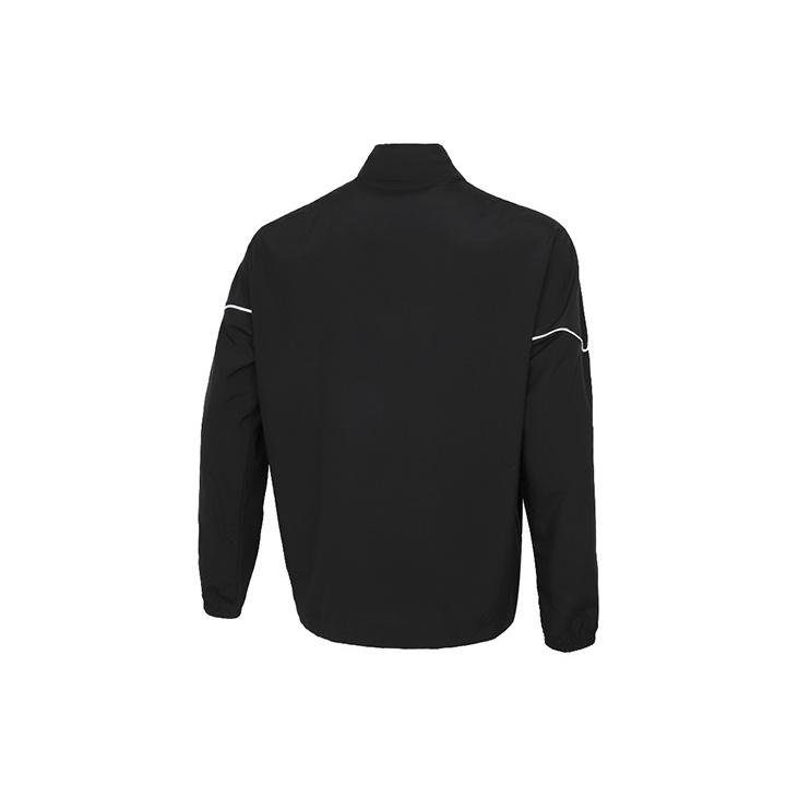 Puma Повседневная спортивная ветрозащитная вязаная куртка с воротником-стойкой Мужские куртки черные 657326-03