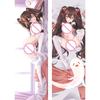 Genshin Impact Hu Tao наволочка для тела Dakimakura аниме милый отаку чехол для подушки для кровати игровой персонаж тема наволочка для косплея