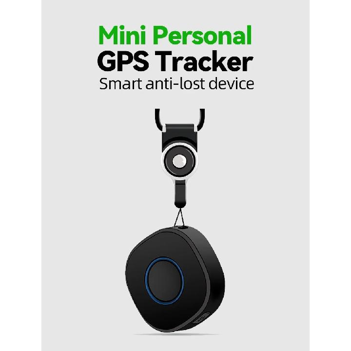 Jimi PL601 Personal 4G Mini GPS Tracker With Real-time Tracking Multiple Alarm Panic Button GPS Locator For Kid Elderly Free APP