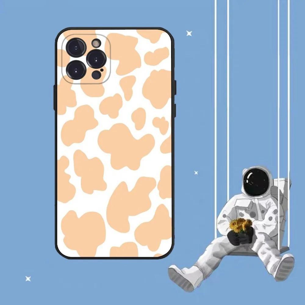 Применимо к iPhone14ProMax чехол для мобильного телефона с принтом крупного рогатого скота чехол для мобильного телефона с защитой от падения и окраски волос