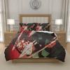 T-Tanjiro K-Kamado D-Demon S-Slayer Anime Duvet Cover Bedding Set 3pcs Durable Polyester DE 135x200 155x220 200x200, US UK EU AU Sizes