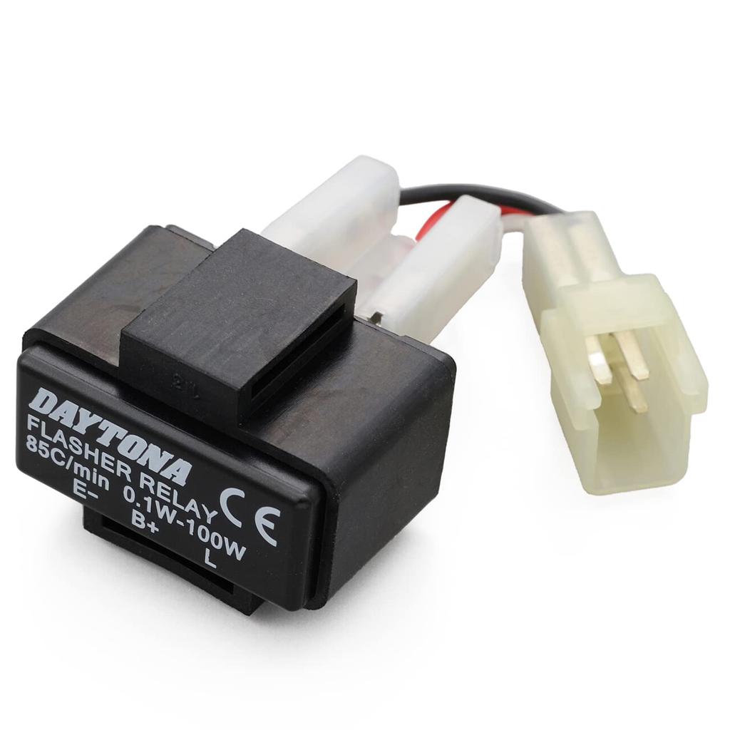Daytona Motorcycle Turn Signal LED 94937 Relay, Compatible, Honda, 4-Pin (0.1W-100W),