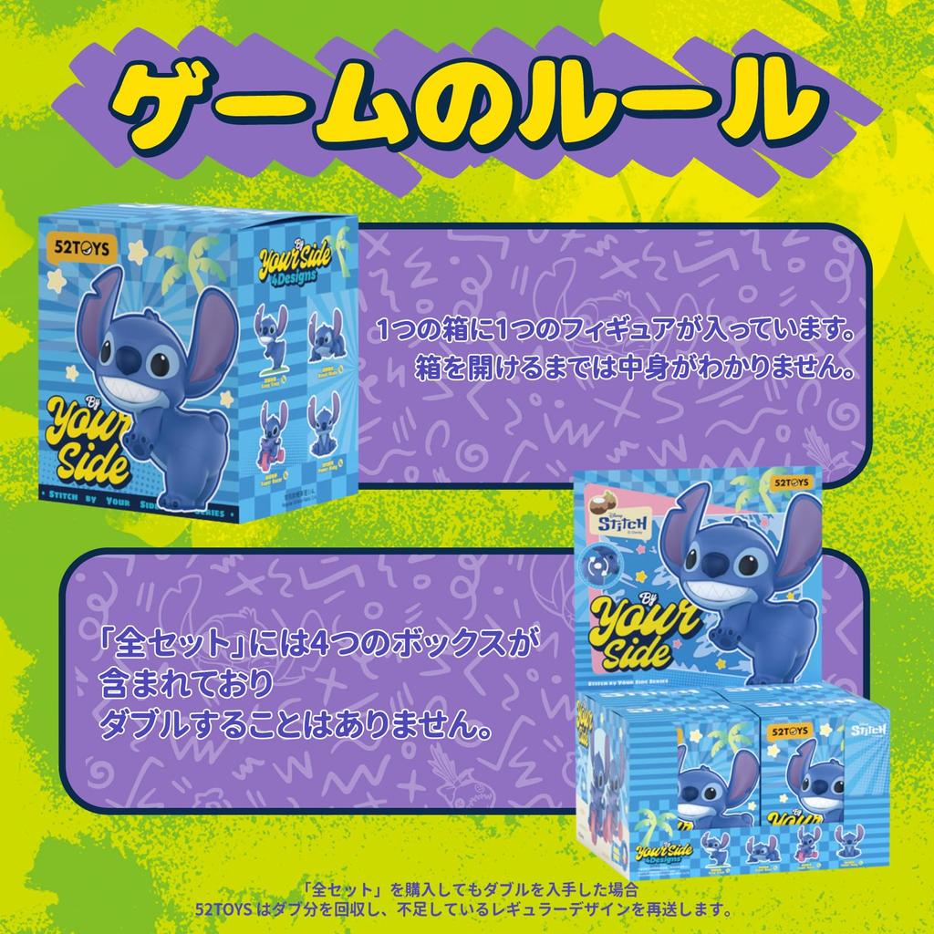 52TOYS STITCH Серия «Рядом с тобой», Заводные фигурки, Шарнирный сюрприз-бокс, Заводные игрушки, Фигурки для обмена, Коллекционные фигурки, Раскрашенный гашапон