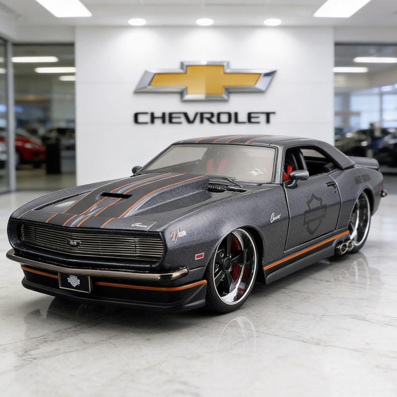 Майсто 1:24 Chevrolet Camaro Z28 1968 Литой Автомобиль Diecasts & Игрушечные Транспортные Средства Модель Автомобиля Миниатюрная Масштабная Модель Автомобиля Игрушка Для Детей